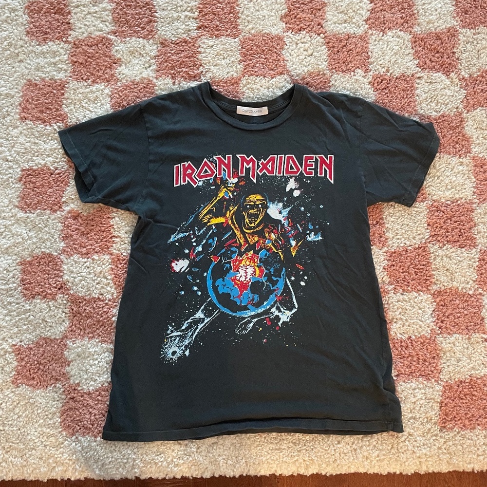 Daydreamer vintage t-shirt Iron Maiden size small grey